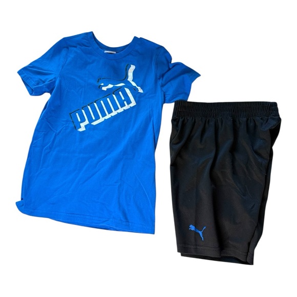 Puma Kids Shirt and Short Set - Picture 1 of 7